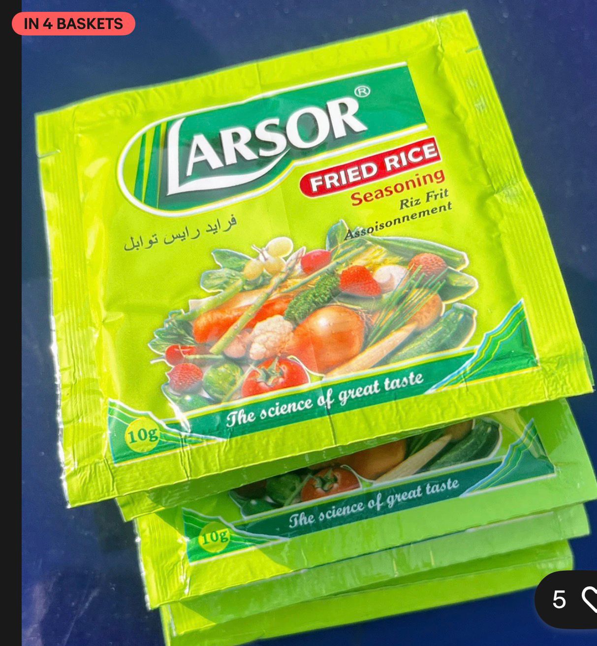 Larsor fried rice seasoning 100g